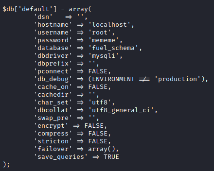 fuel database