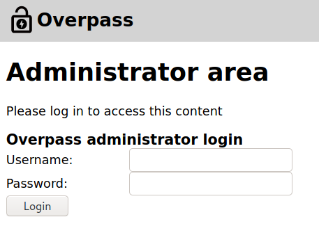 admin login